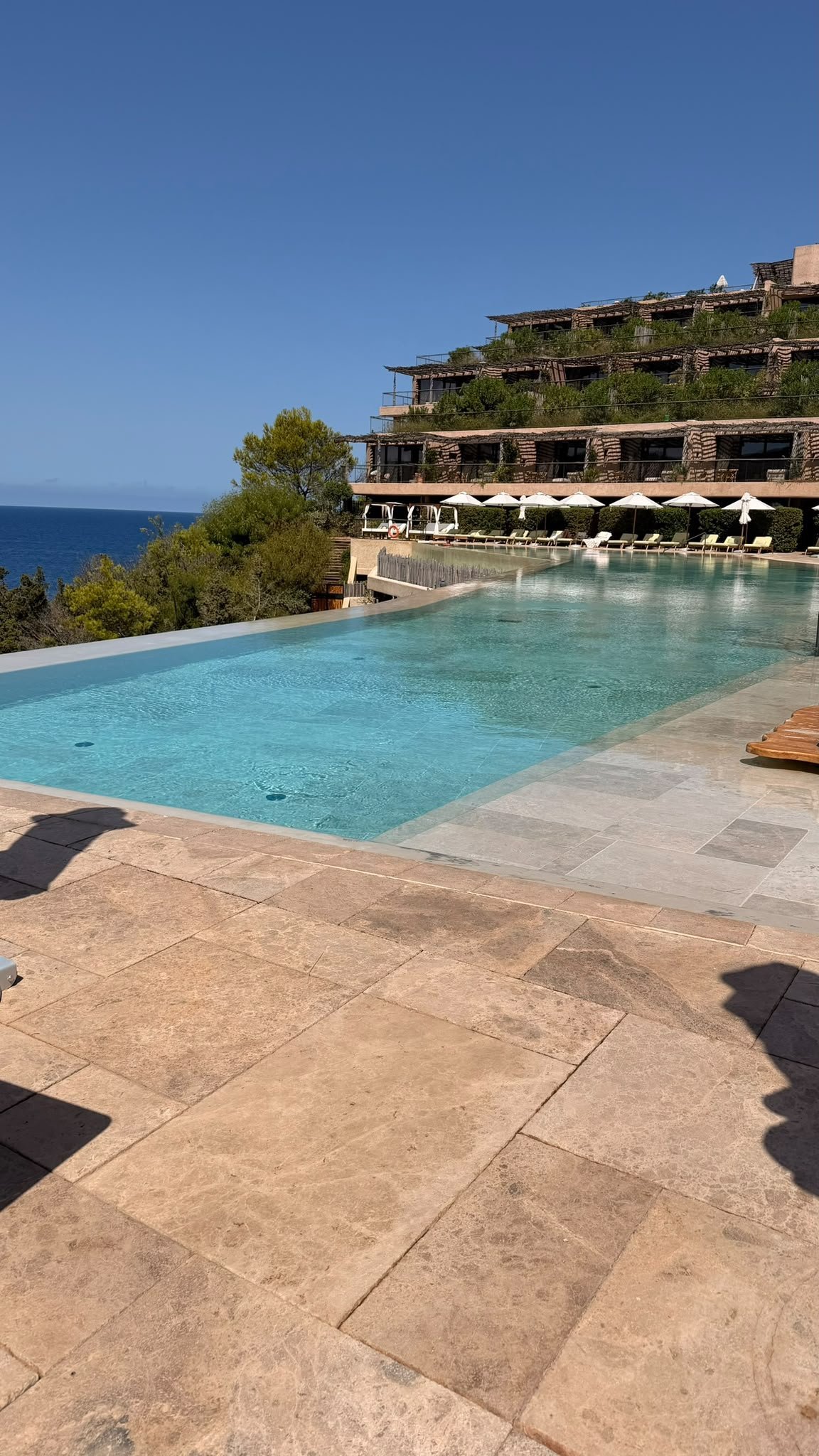 Infinity pool at Six Senses Ibiza, wedding venue in Portinatx